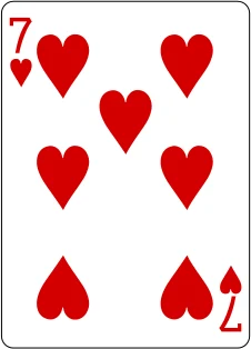 Seven of hearts